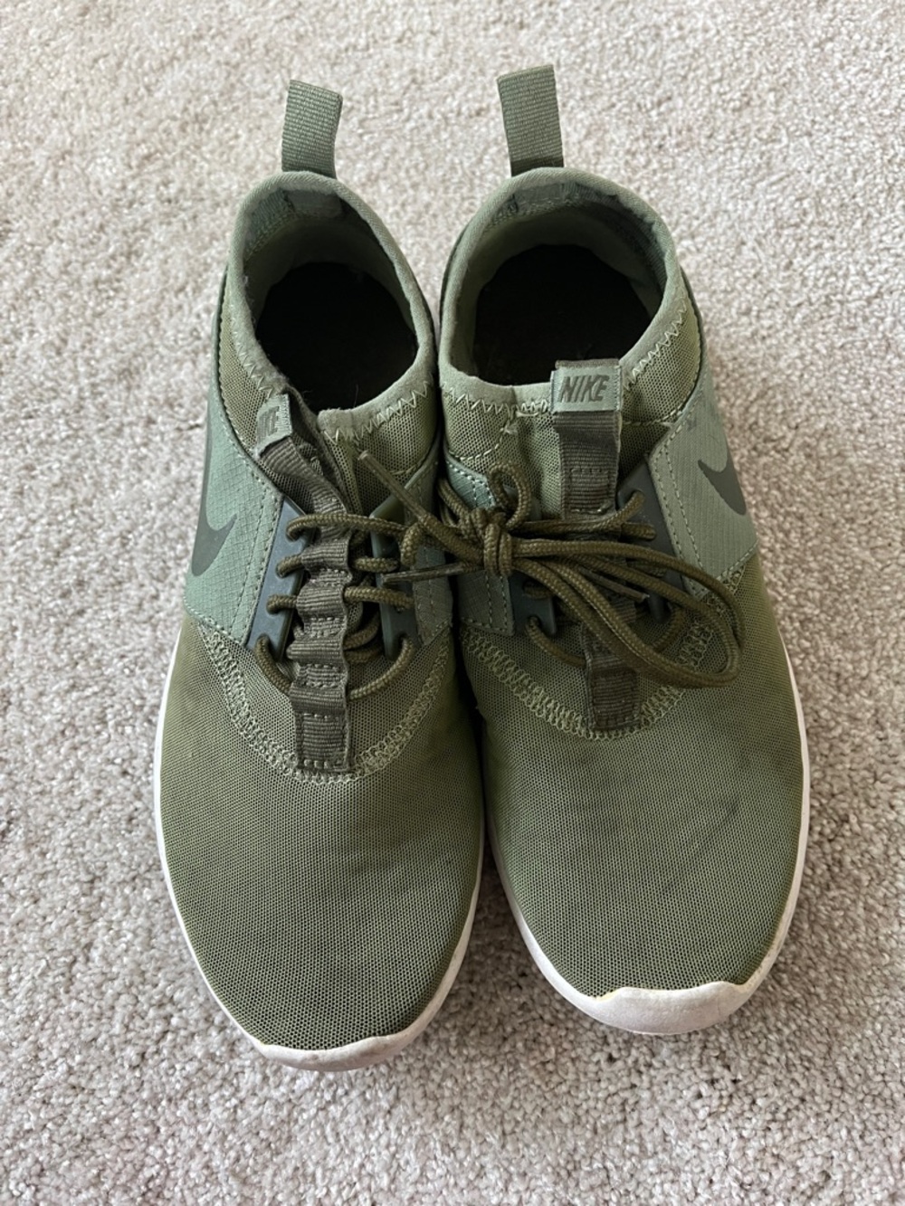 Nike Womens Olive Green Casual Running Sneakers